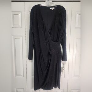 🩷 NWT Calvin Klein Black Sparkly Dress Size 16W 🩷